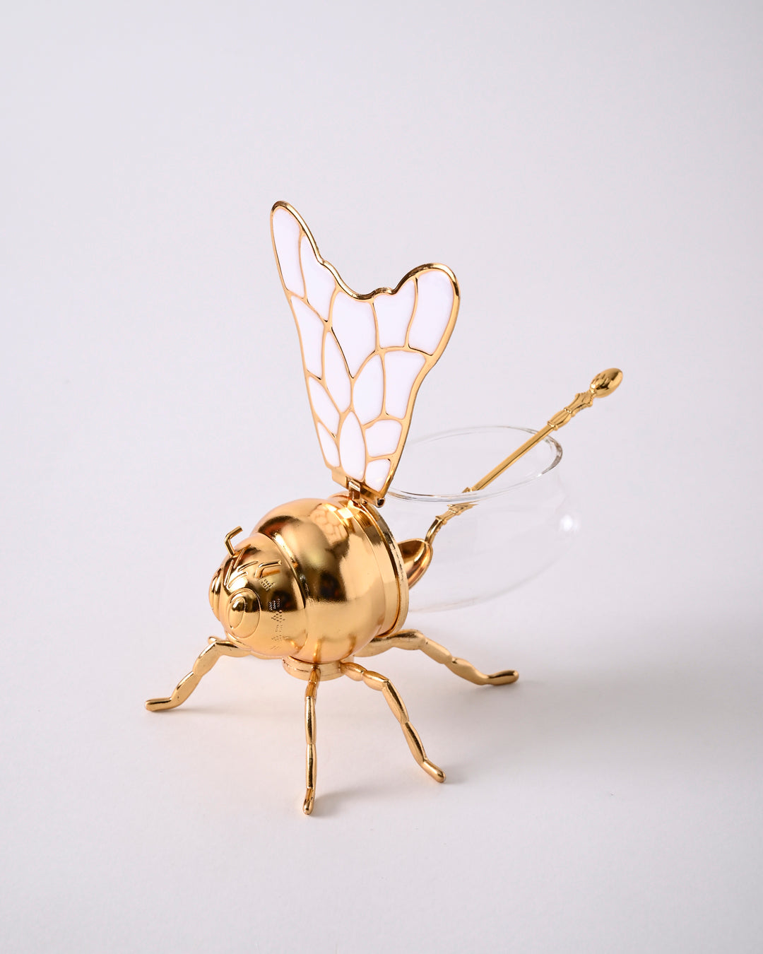 HoneyBee Honey Pot With Spoon '200 ML' - Pink 