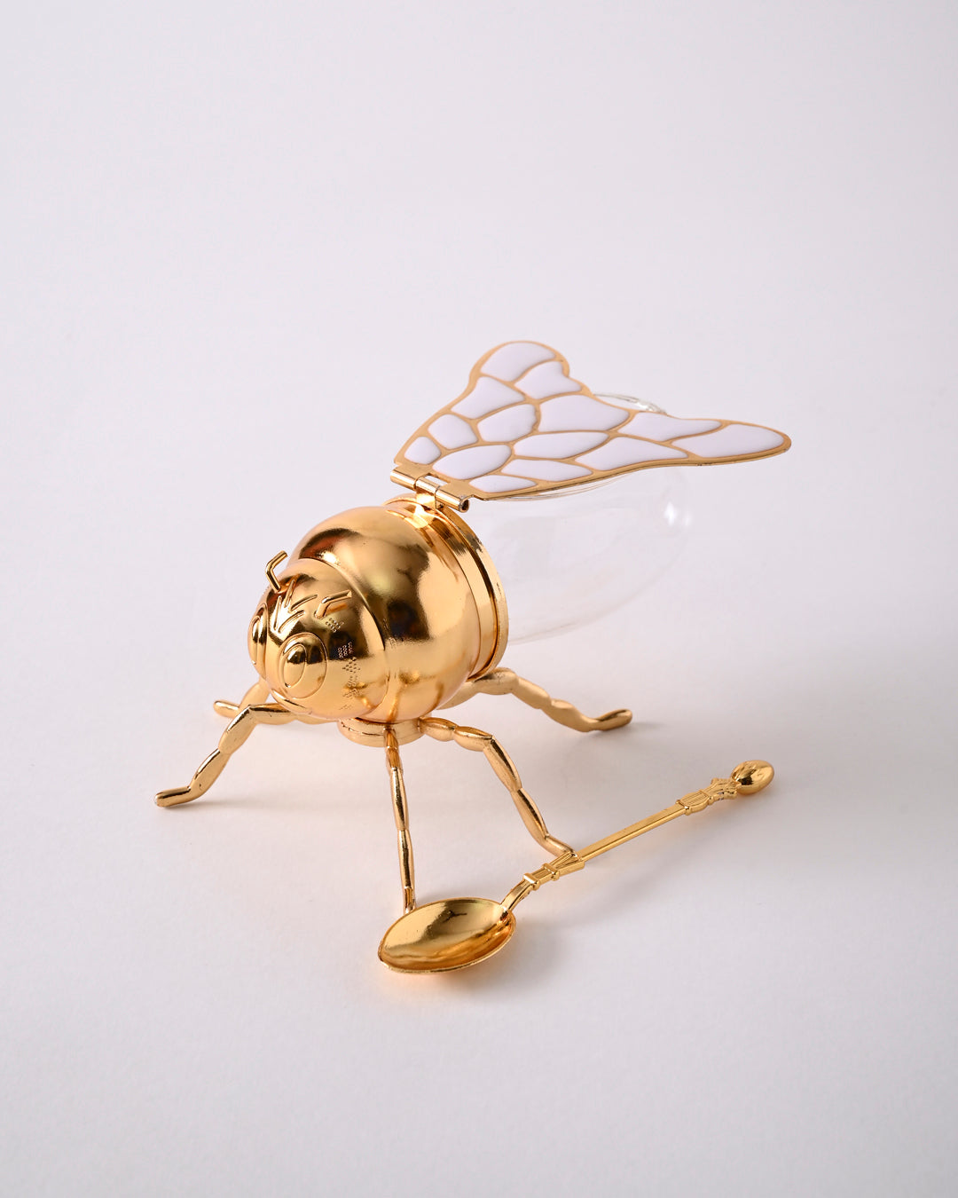 HoneyBee Honey Pot With Spoon '200 ML' - Pink 