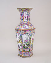 Dynasty Garden Cloisonné Vase 
