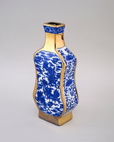 Imperial Dragon Golden Trim Porcelain Vase 