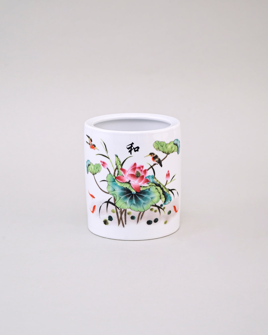 Lotus Harmony Ceramic Planter 