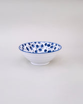 Indigo Blossom Serving Bowl 
