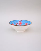 Scarlet Blossom Serving Bowl 