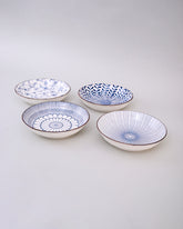 Radiant Stripes Pasta Bowl - Set Of 4 