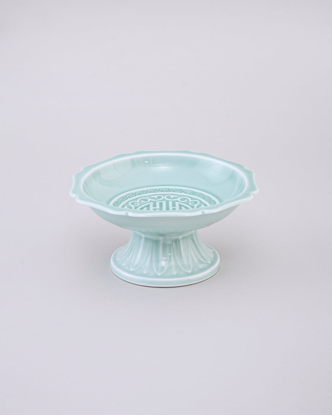 Celadon Green Glaze Cake Stand