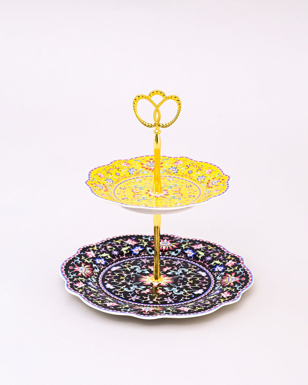 Royal Blossom 2-Tier Cake Stand 