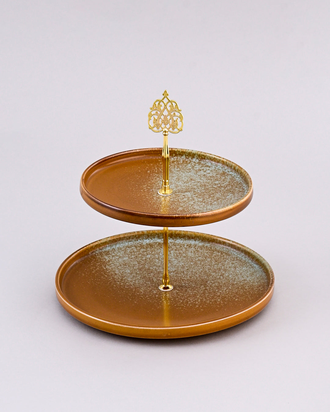 Desert Dune 2-Tier Cake Stand 