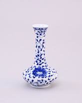 Blue Petal Long Neck Harmony Vase 