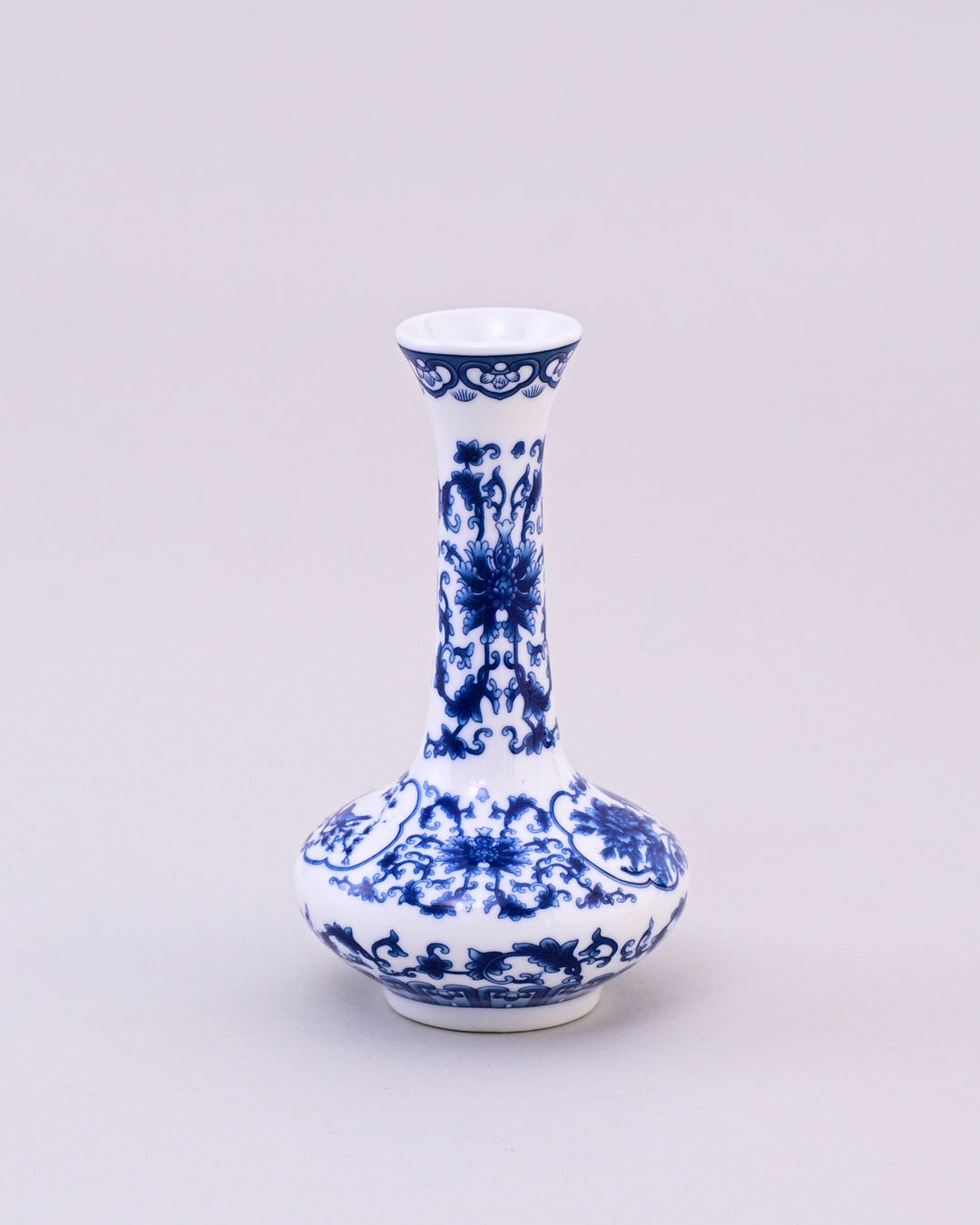Azure Harmony Long Neck Vase 