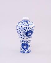 Sapphire Grace Porcelain Vase 