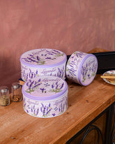 Provence Lavender Storage Canister - Set Of 3 