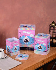 Rooster Storage Canisters - Set Of 3