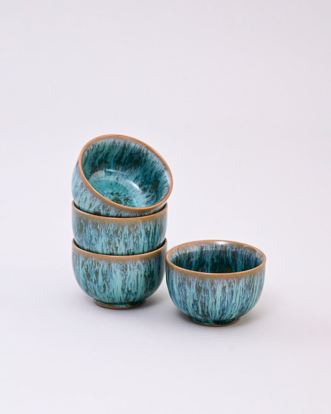 Aqua Earth Ceramic Dip Bowl 