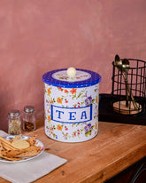 Vintage Tea Kitchen Storage Canister 