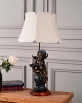 Adorable Angel Cherub Table Lamp 
