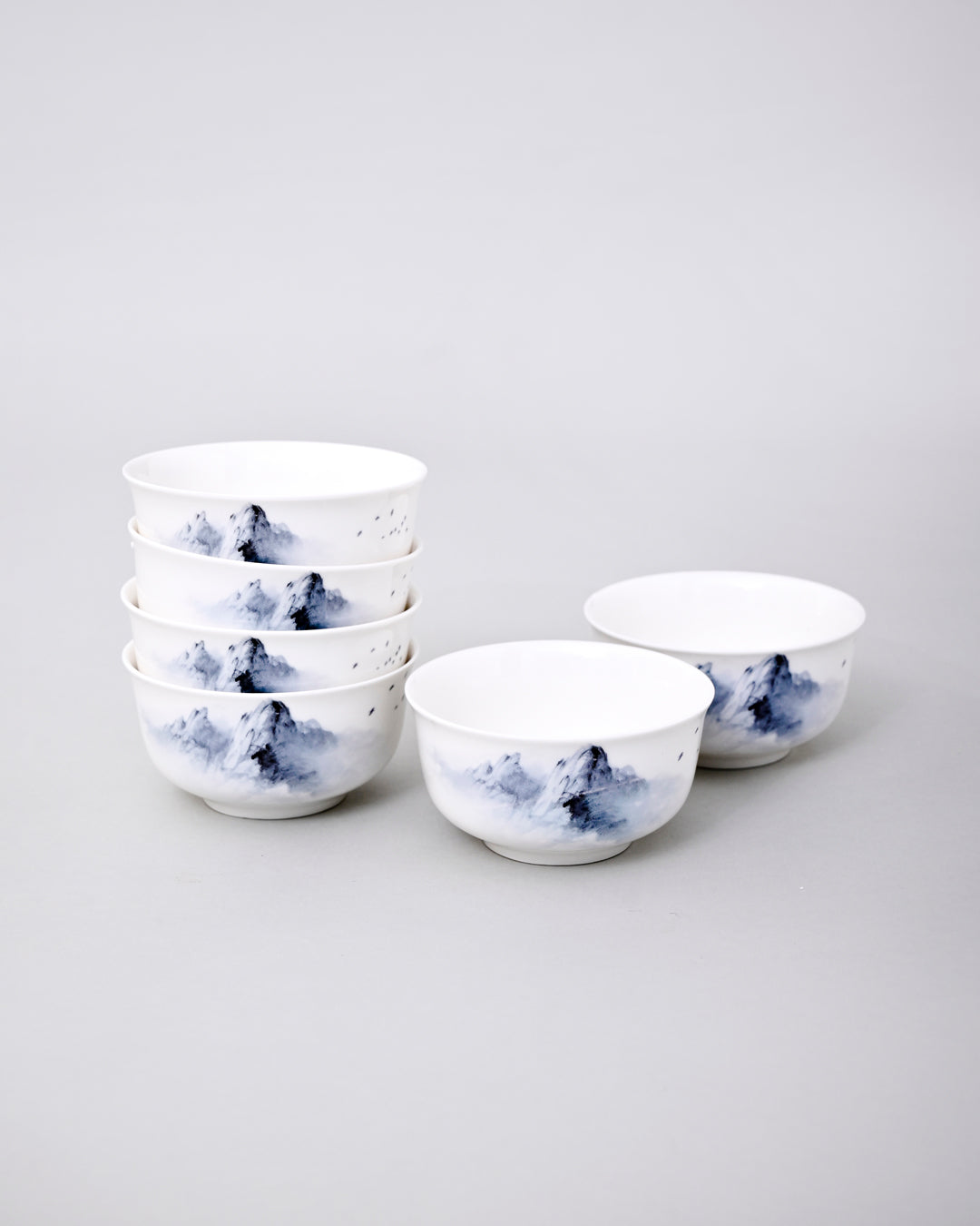 Hand-Painted Ceramic Katori - 1 Pisce 