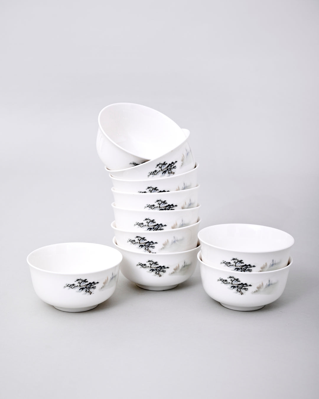 Zen Garden Porcelain Katori 