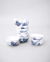 Blue Mist Landscape Katori 