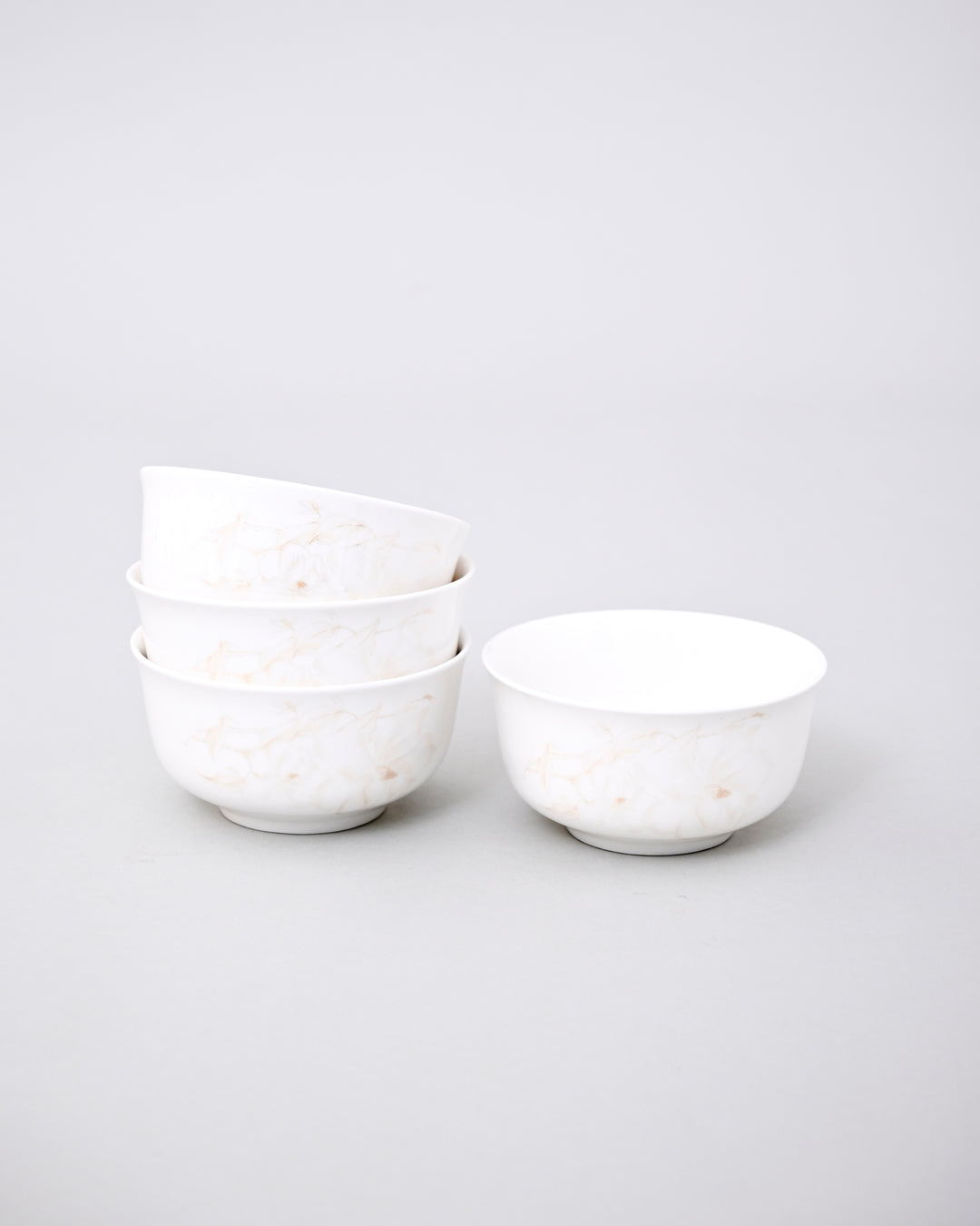 Marble Mist Porcelain Katori 