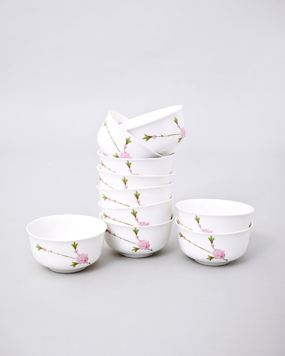 Blossom Shine Porcelain Katori 