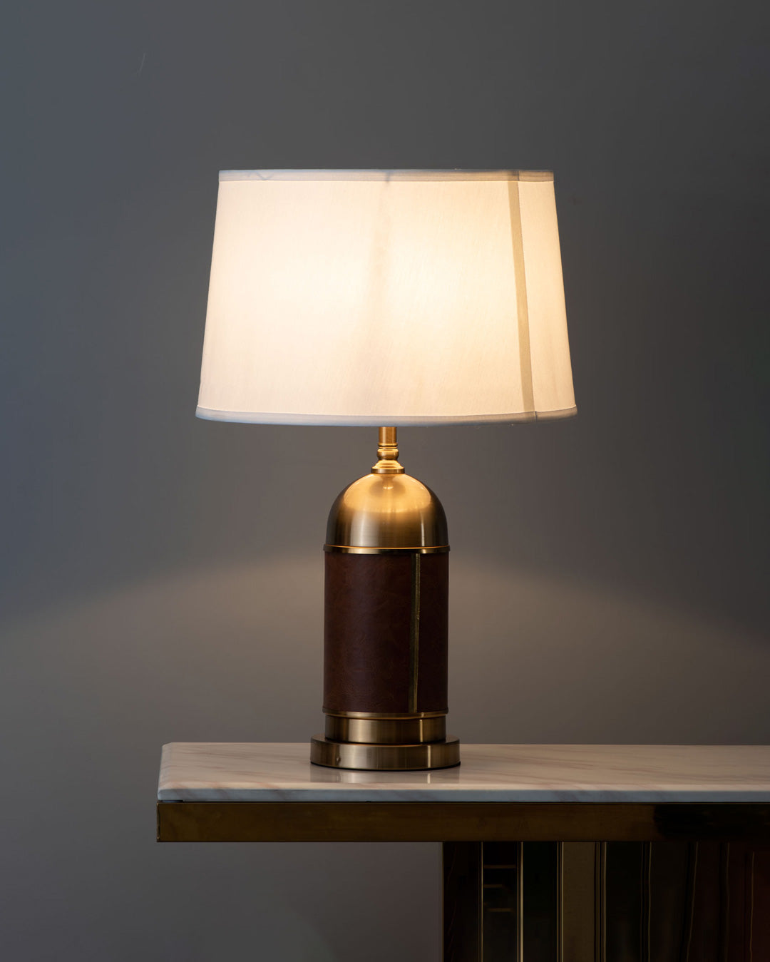 Buffet Lamp 'Capsulated' - Brown
