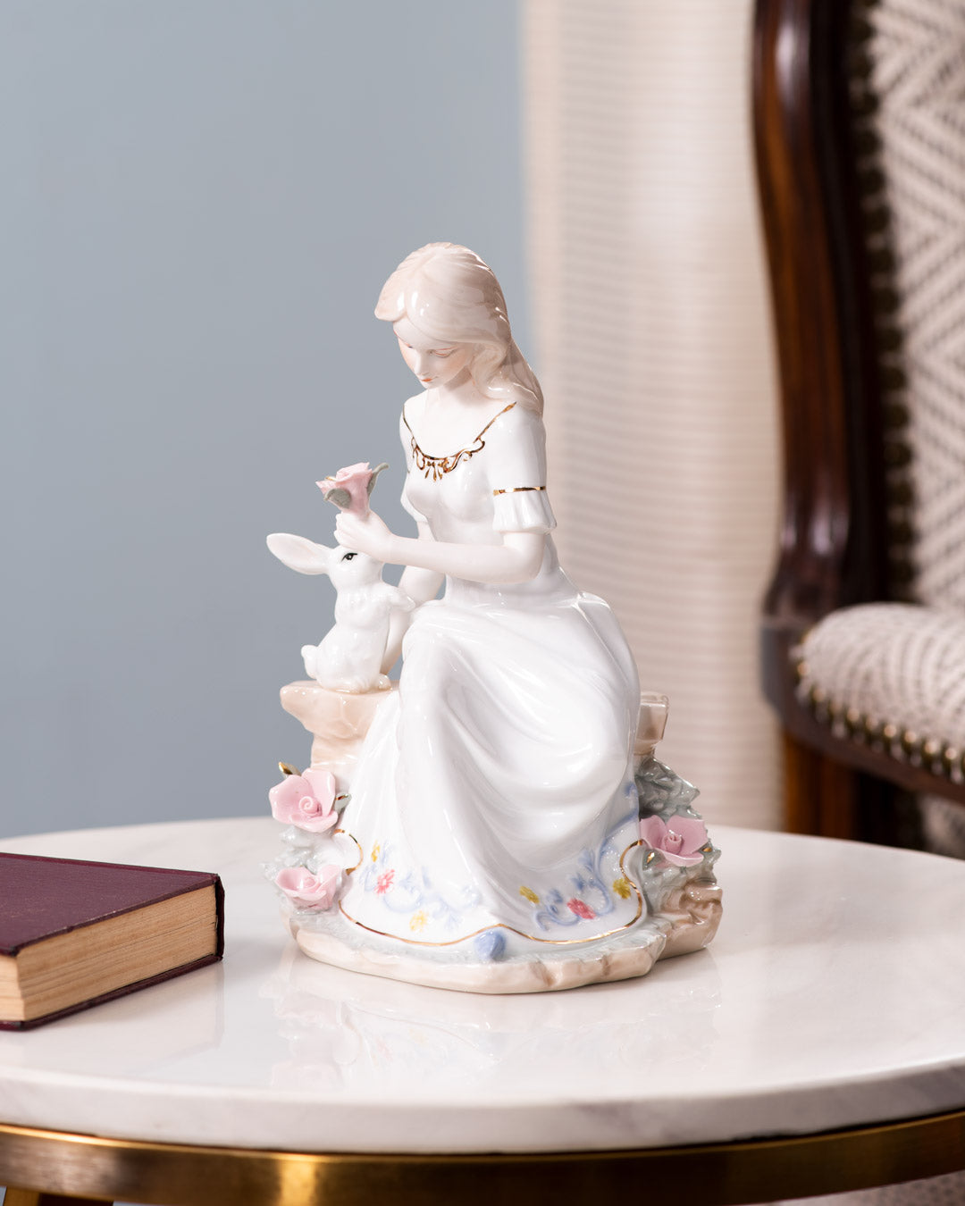 Victorian Lady - Fine Porcelain Figurine - The Decor Kart