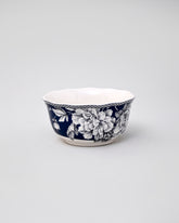 Royal Blue Floral Katori - Set of 2 