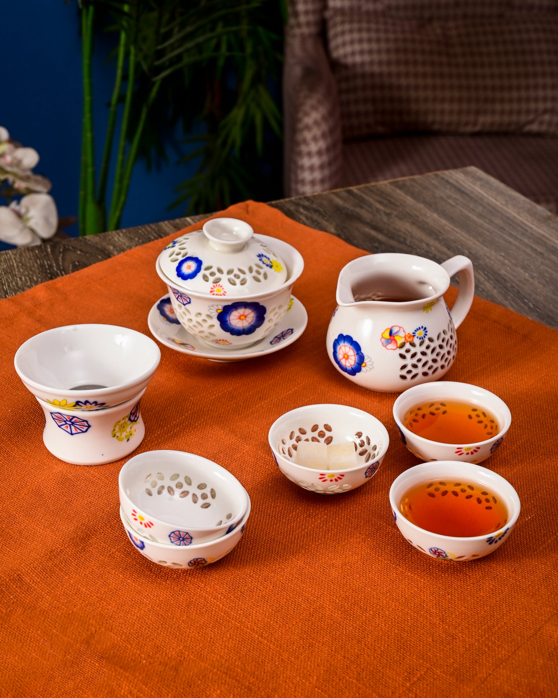 Oriental Ceremonial Tea Set 
