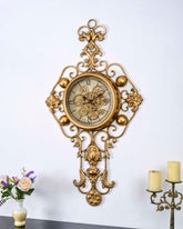 Regal Ornate Mechanical Gear Wall Clock 