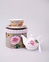 Spring Harmony Tea for Two Set - Brown 
