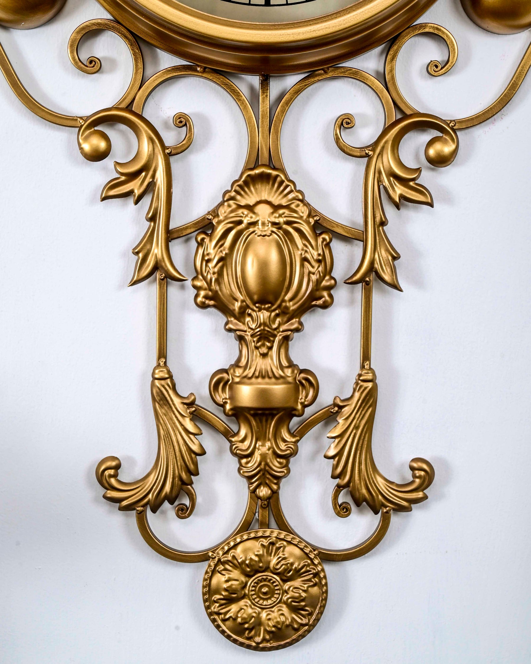 Regal Ornate Mechanical Gear Wall Clock 