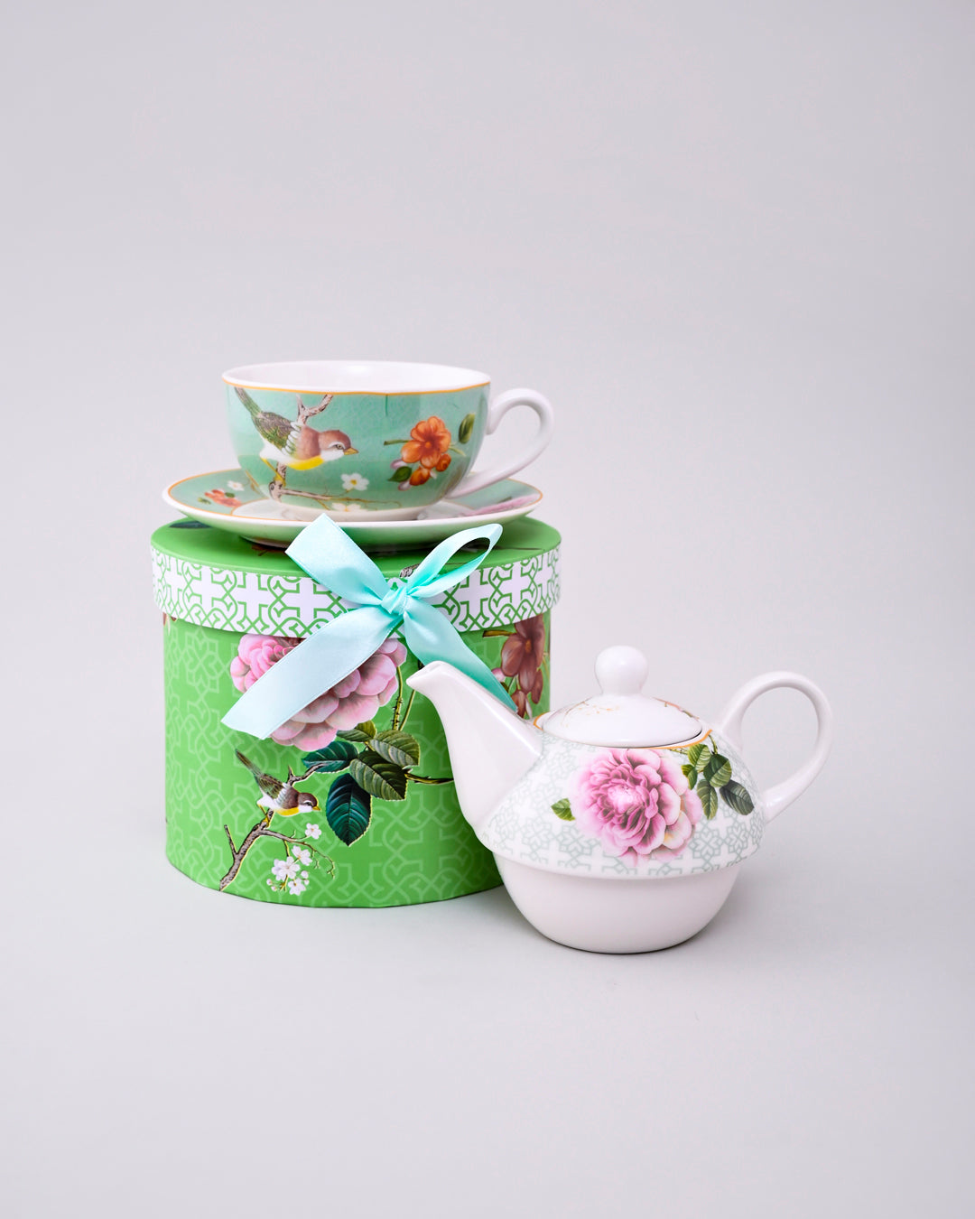 Spring Harmony Tea for Two Set - Green 
