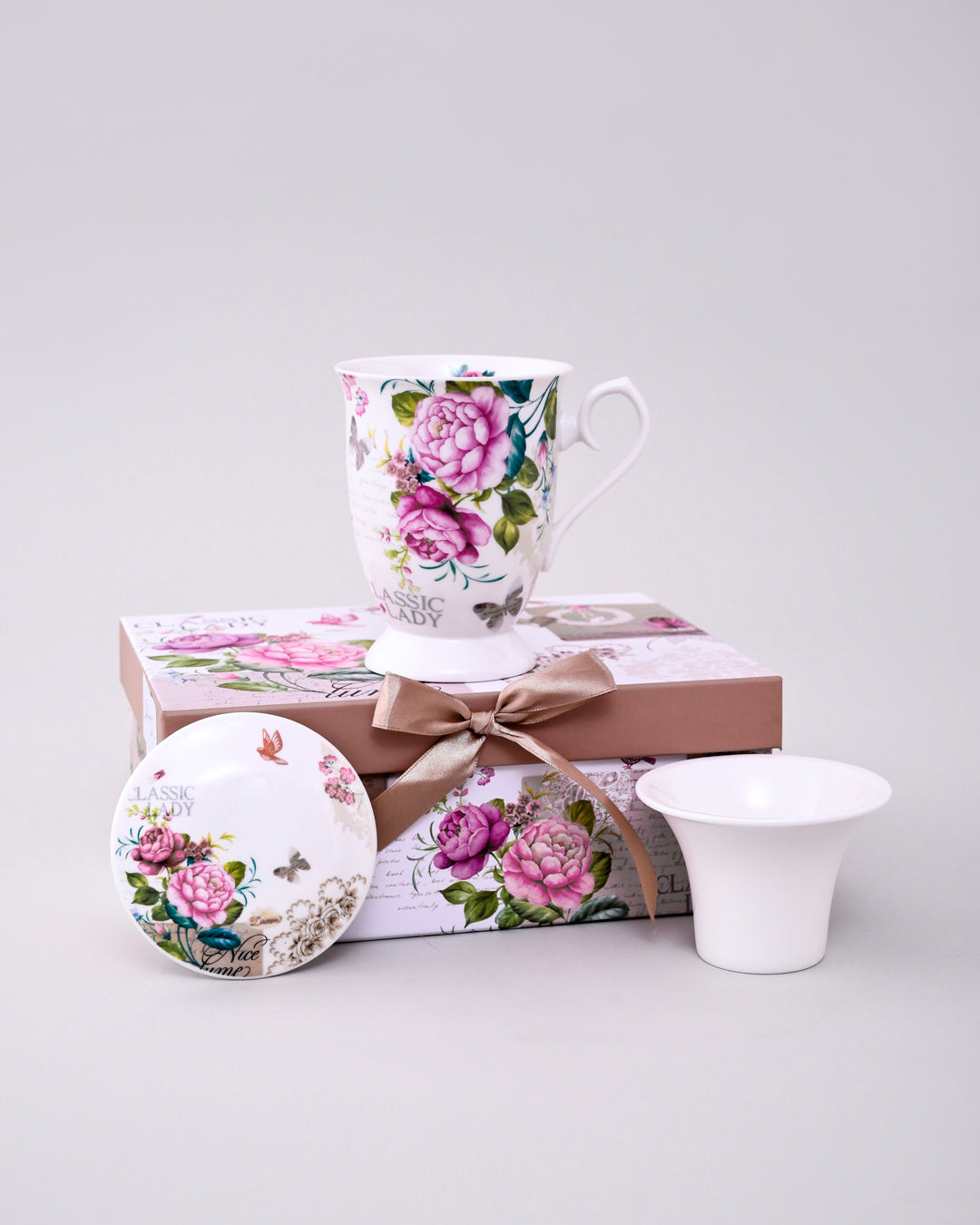 Floral Symphony Infuser Mug 