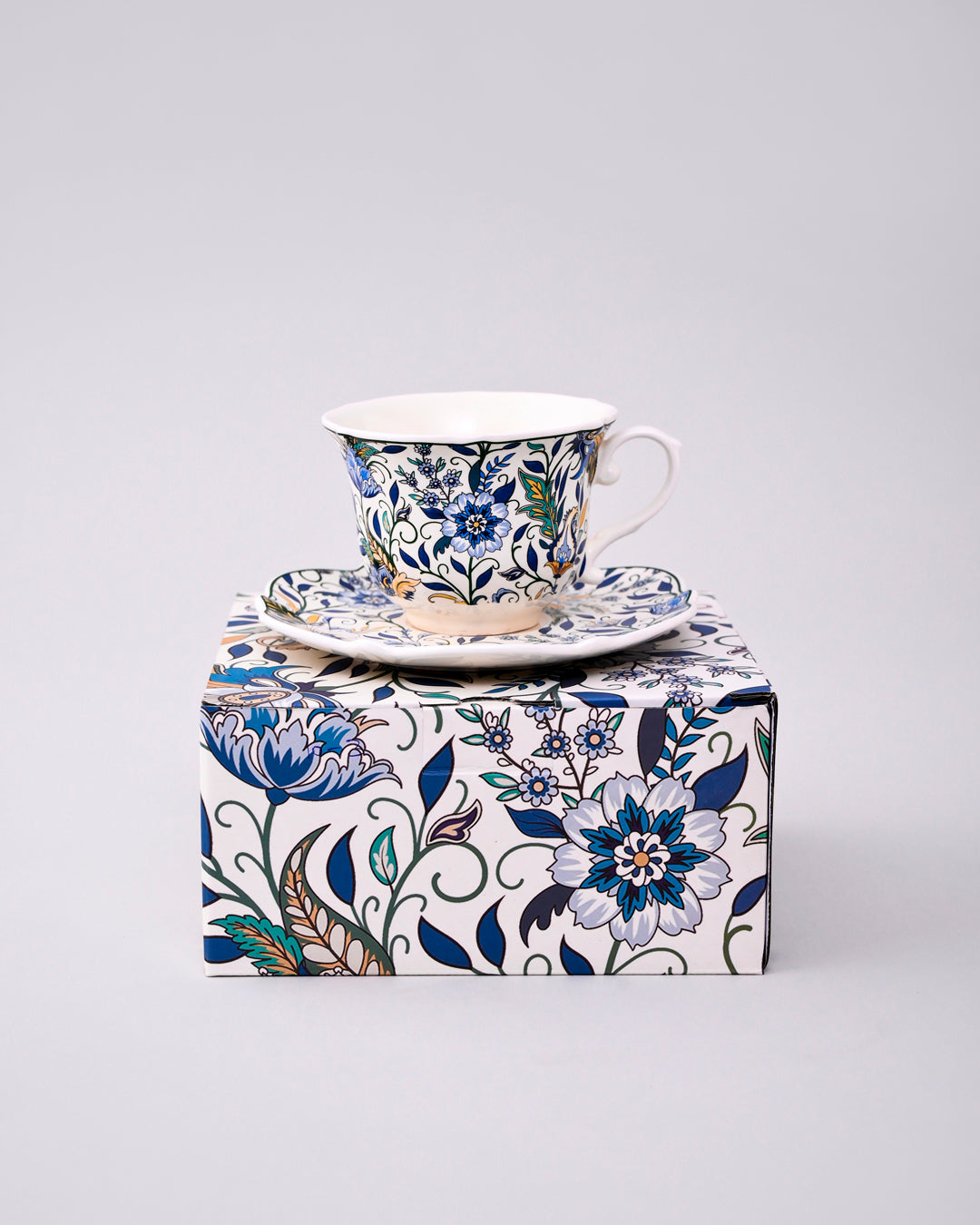Persian Garden Tea Cup With Saucer 