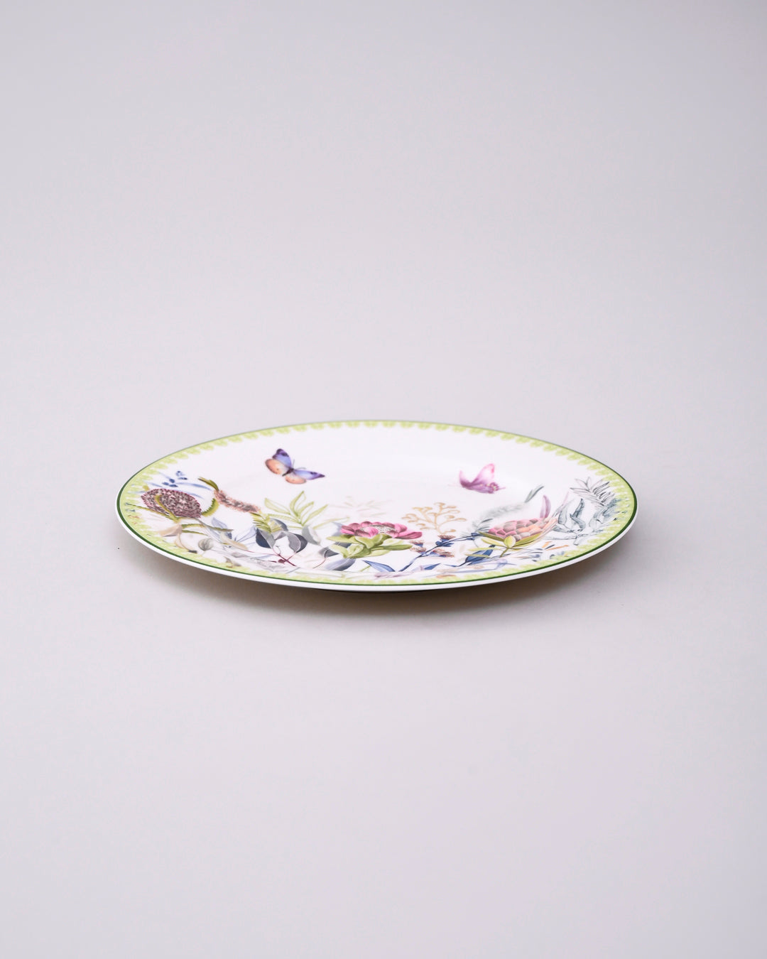 Botanical Garden Cake Plates - Set Of 8 