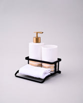 Modern Luxe 2 Piece Bath Set - White 