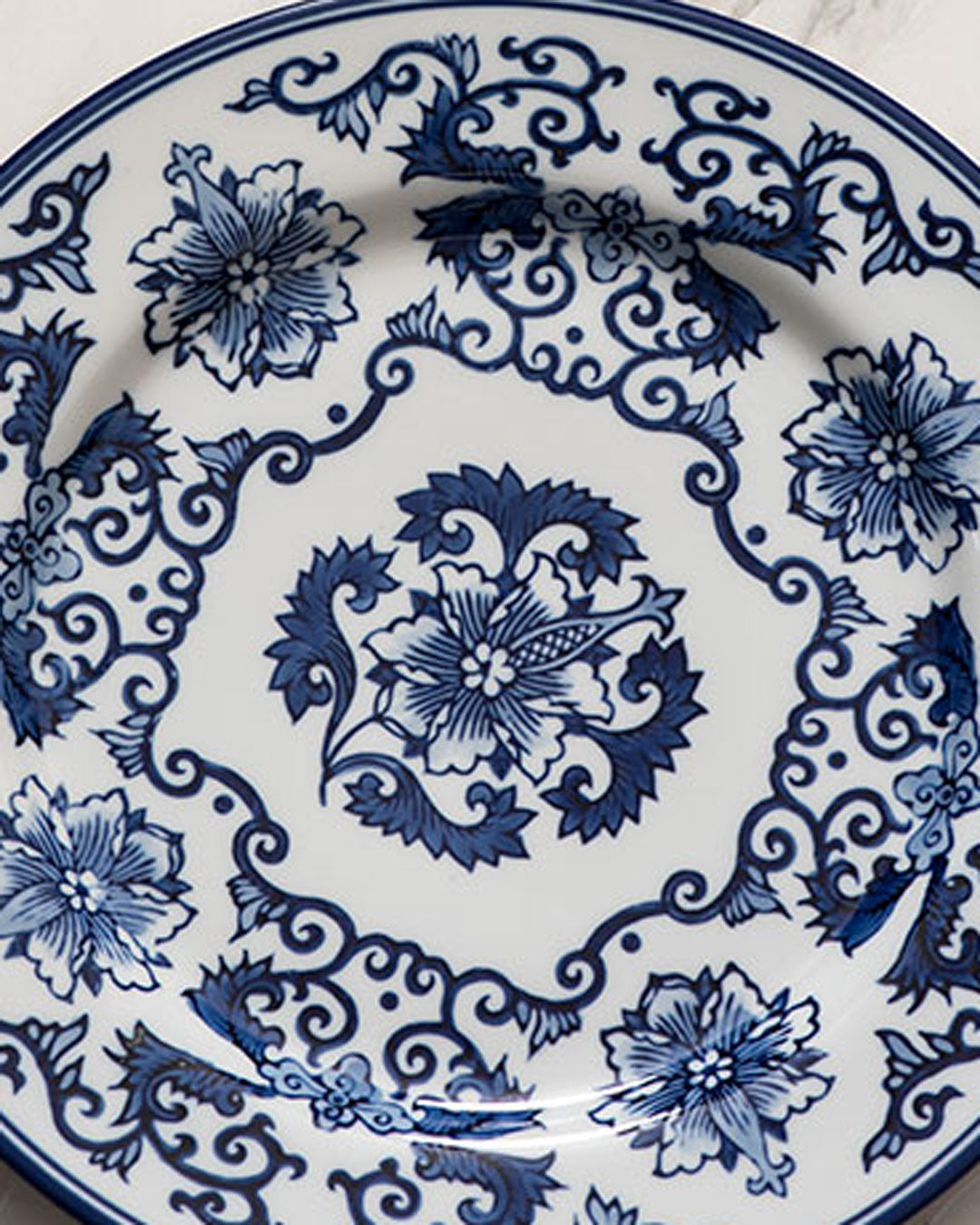 Chinoiserie Dinner Plate - The Decor Kart 