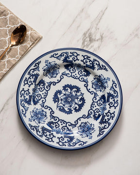 Chinoiserie Dinner Plate - The Decor Kart 