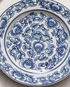 Chinoiserie Dinner Plate - The Decor Kart 