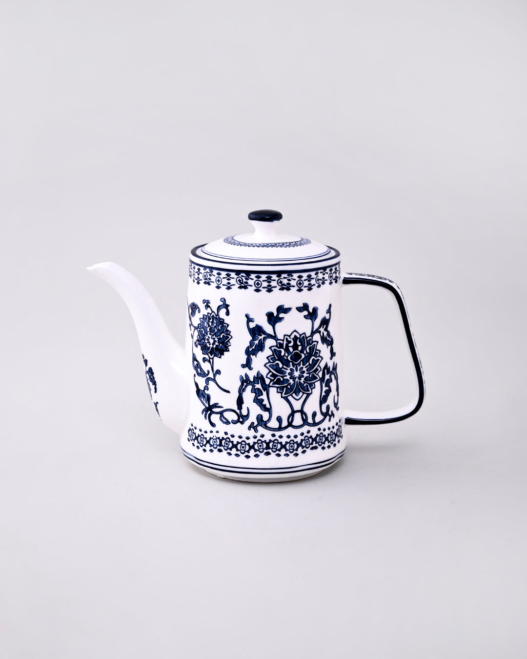 Blue Blossom Ceramic Tea Set - 8 Piece 