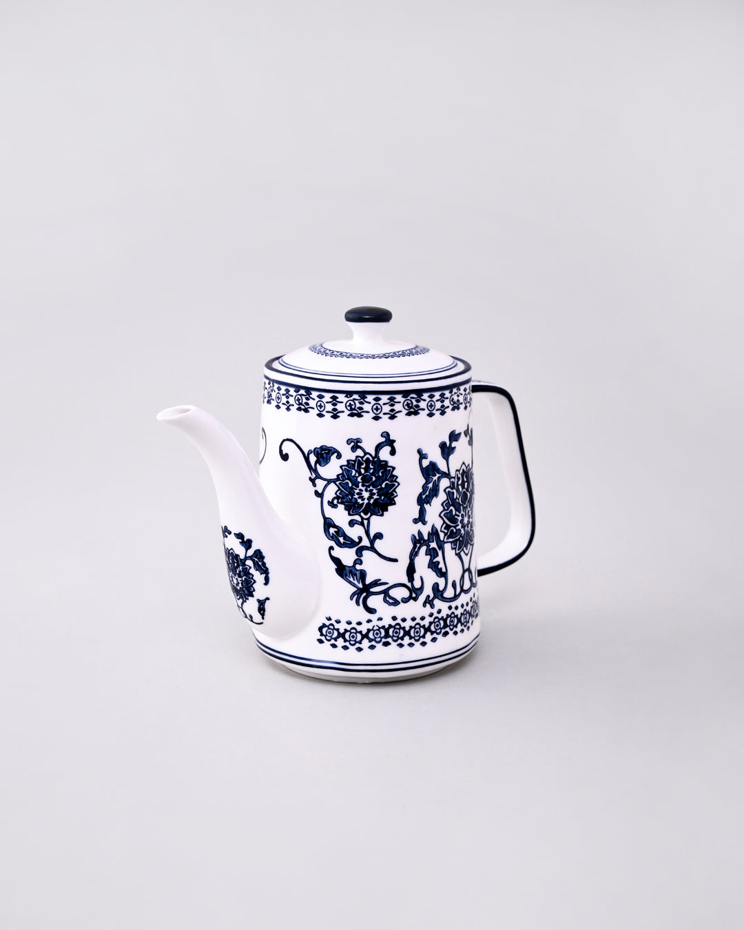 Blue Blossom Ceramic Tea Set - 8 Piece 