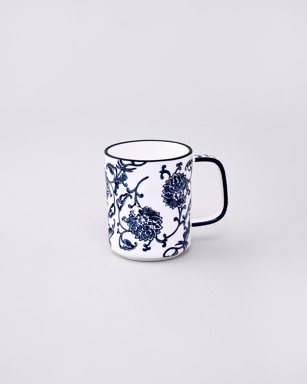 Blue Blossom Ceramic Tea Set - 8 Piece 