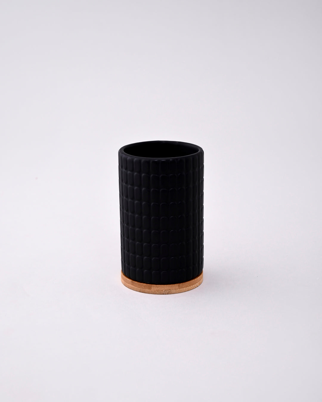 Urban Stone 3 Piece Bathroom Set - Black 