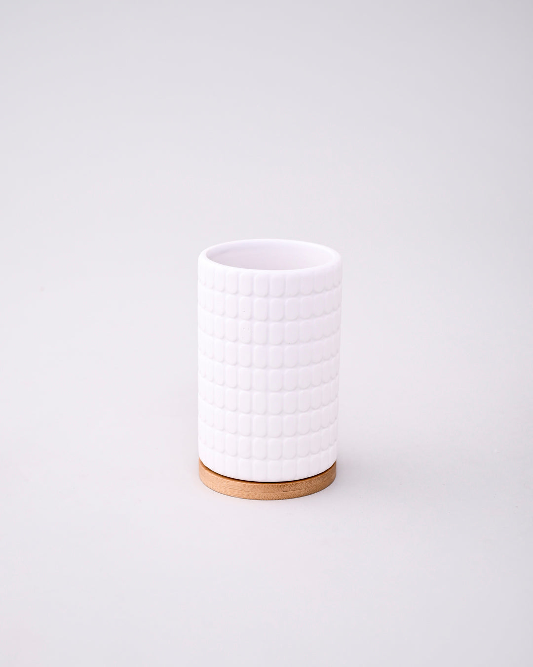 Urban Stone 3 Piece Bathroom Set - White 