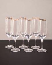 Sparkling Champagne Flute - Set of 6
