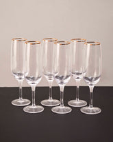 Sparkling Champagne Flute - Set of 6 