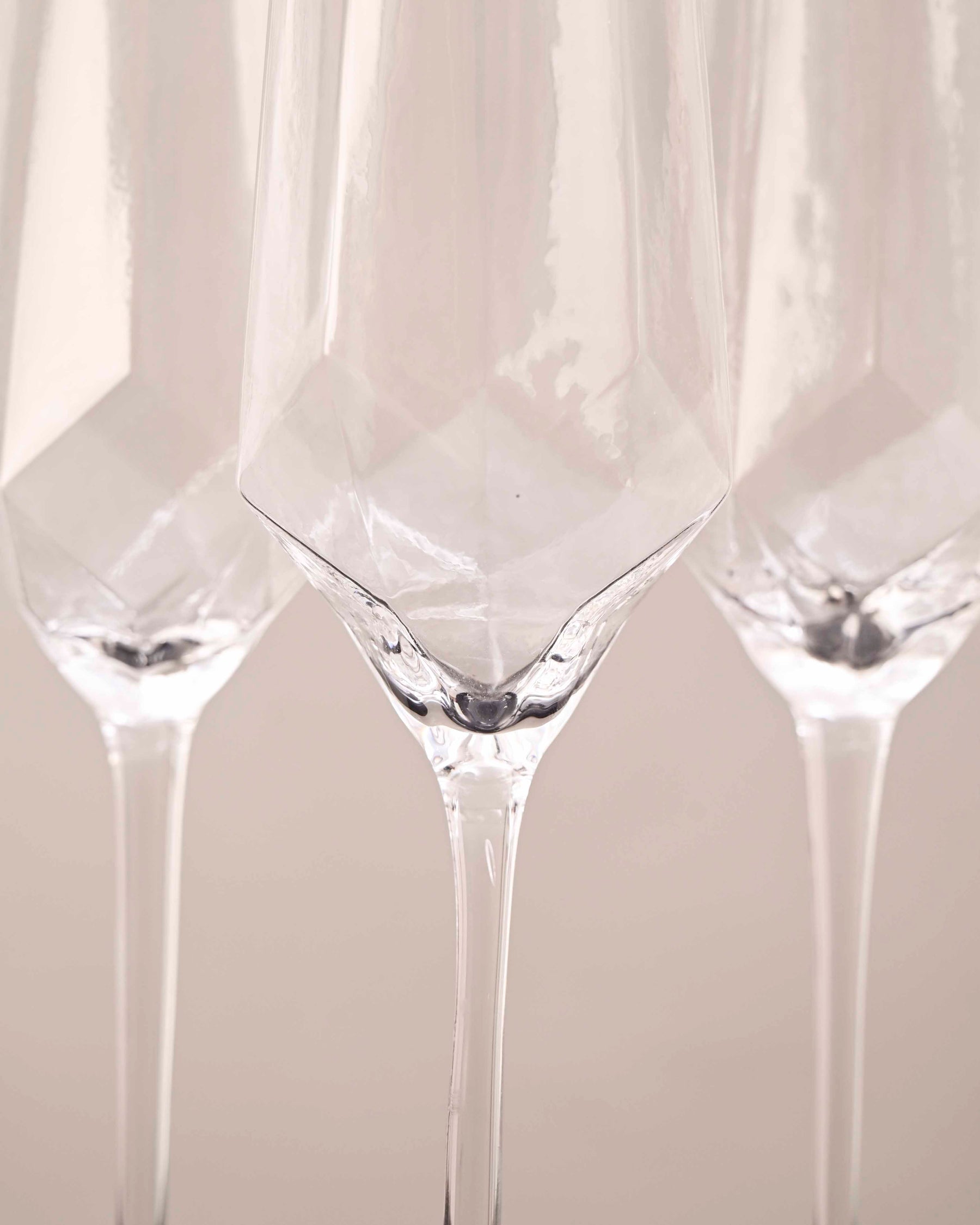 Golden Rim Champagne Flute - Set of 6 