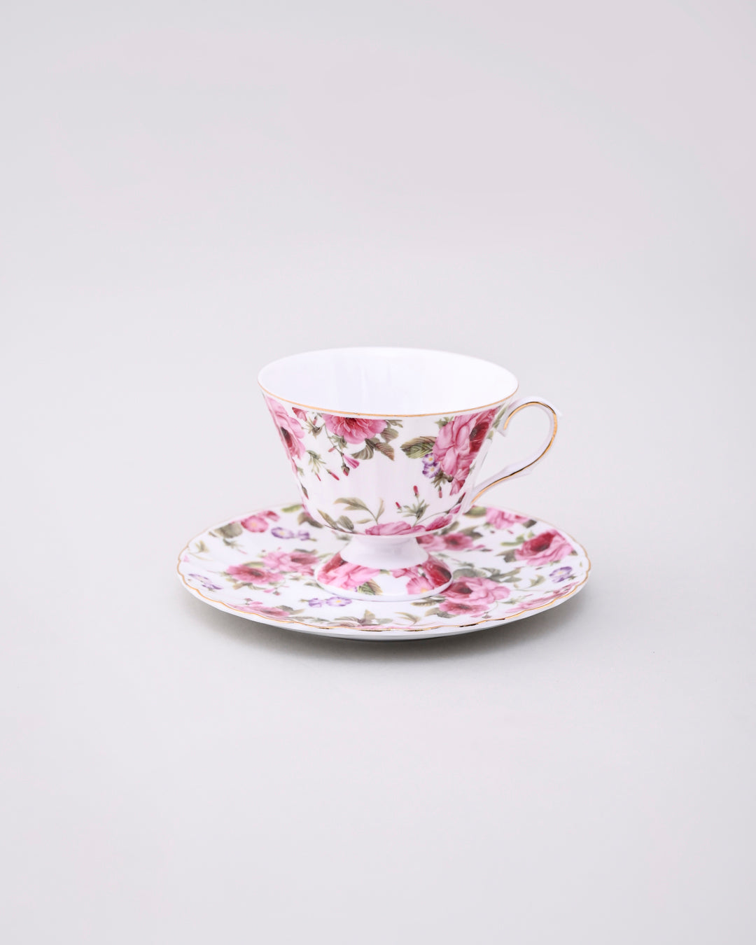 Floral Rhapsody Tea Cup & Saucer 