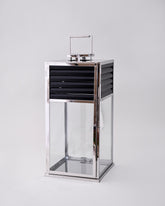 Striped Charm Modern Candle Lantern 