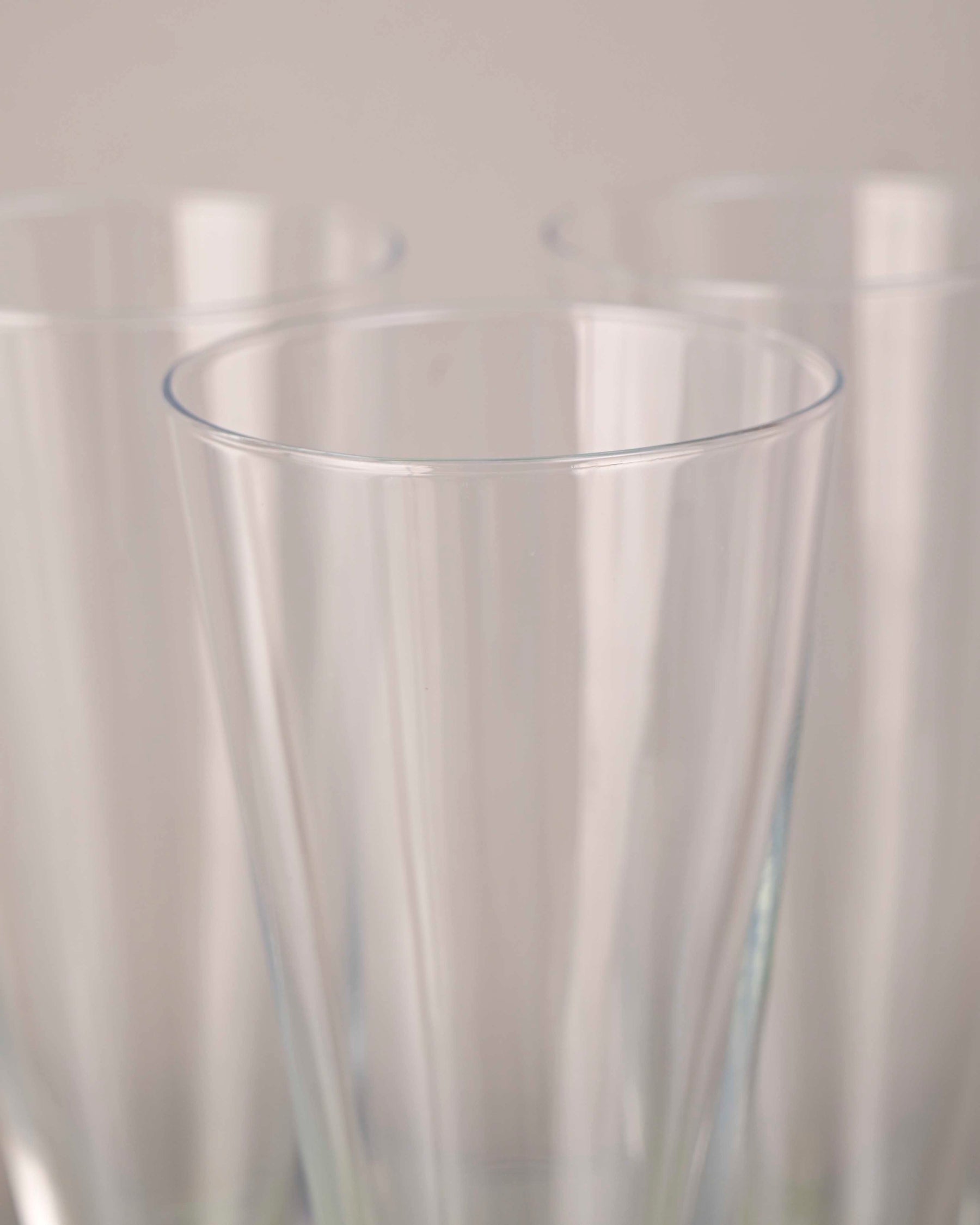 Green Base Flute Champagne Glass - Set Of 2 